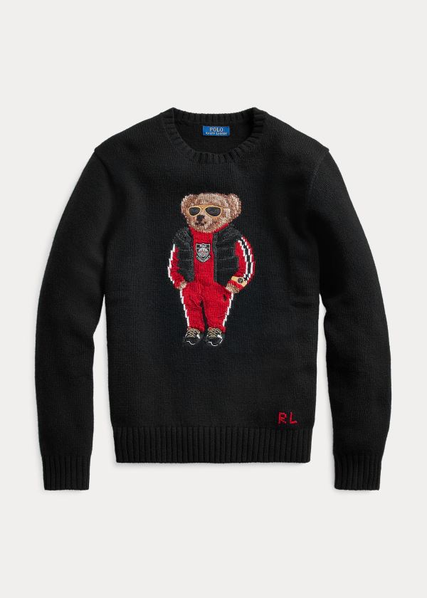 Sueter Polo Ralph Lauren Hombre Negros - Lunar New Year Bear - SMZRL2560